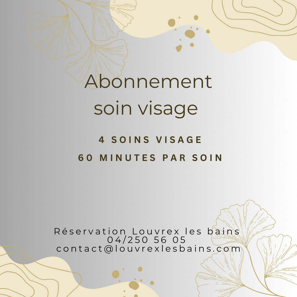 Abonnement soins visage