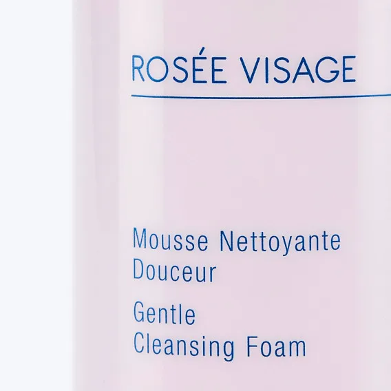 ROSEE VISAGE mousse nettoyante douceur